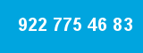 922 775 46 83 922 775 46 83